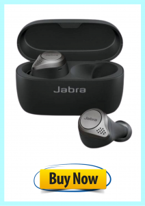 Jabra Elite Active 75t True Wireless Bluetooth Earbuds, Navy – Wireless Earbuds For Running And Sport, Charging Case Included, 4th Generation, 28 Hour Battery, Sport Earbuds