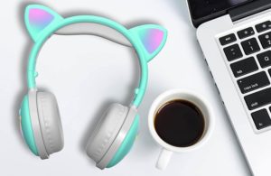 Aresrora Kawaii Cat Ear Headphones Detailed review

