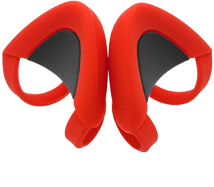 cat ear attachments red