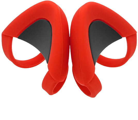 cat ear attachments red