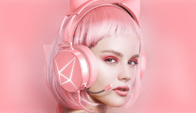 best cat ear headphones for gamer girls