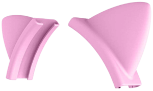 cute pink detachable cat ears for somic headset